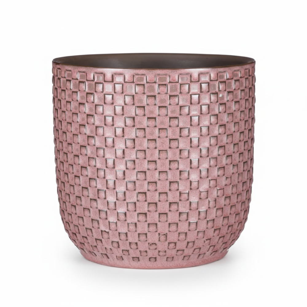Topf Relief Rosa – Ø13,5cm