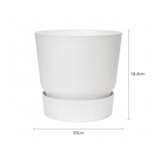 Elho Greenville Weiß – Ø20cm