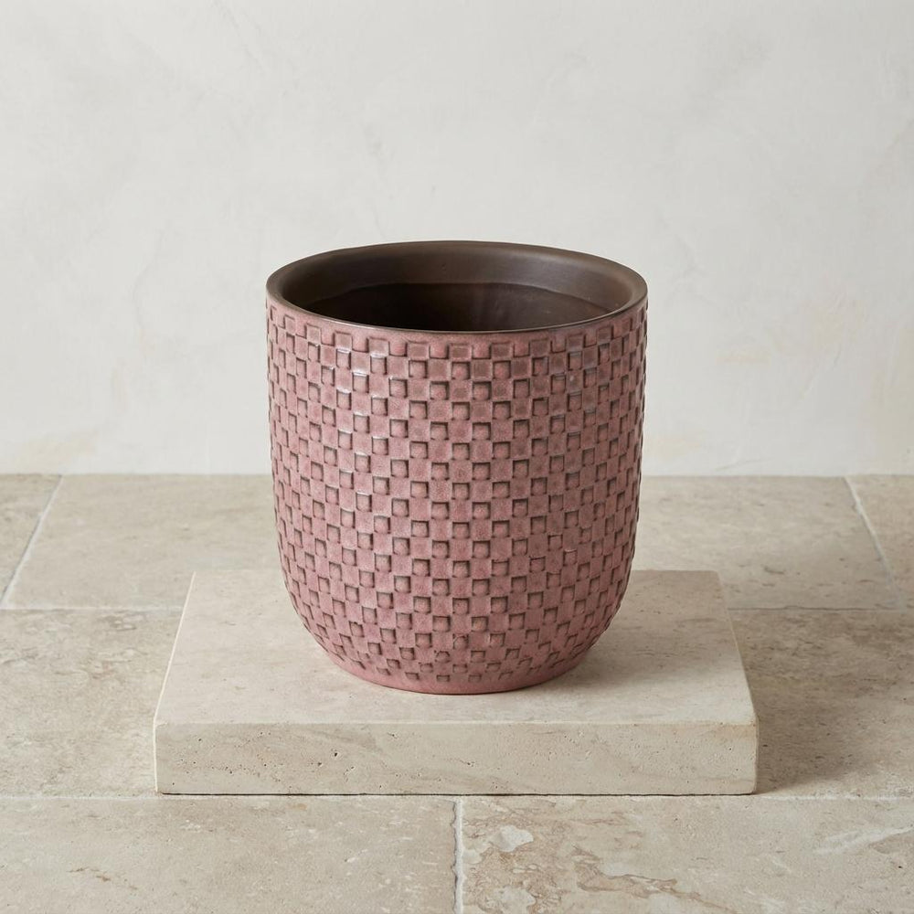 Topf Relief Rosa – Ø13,5cm