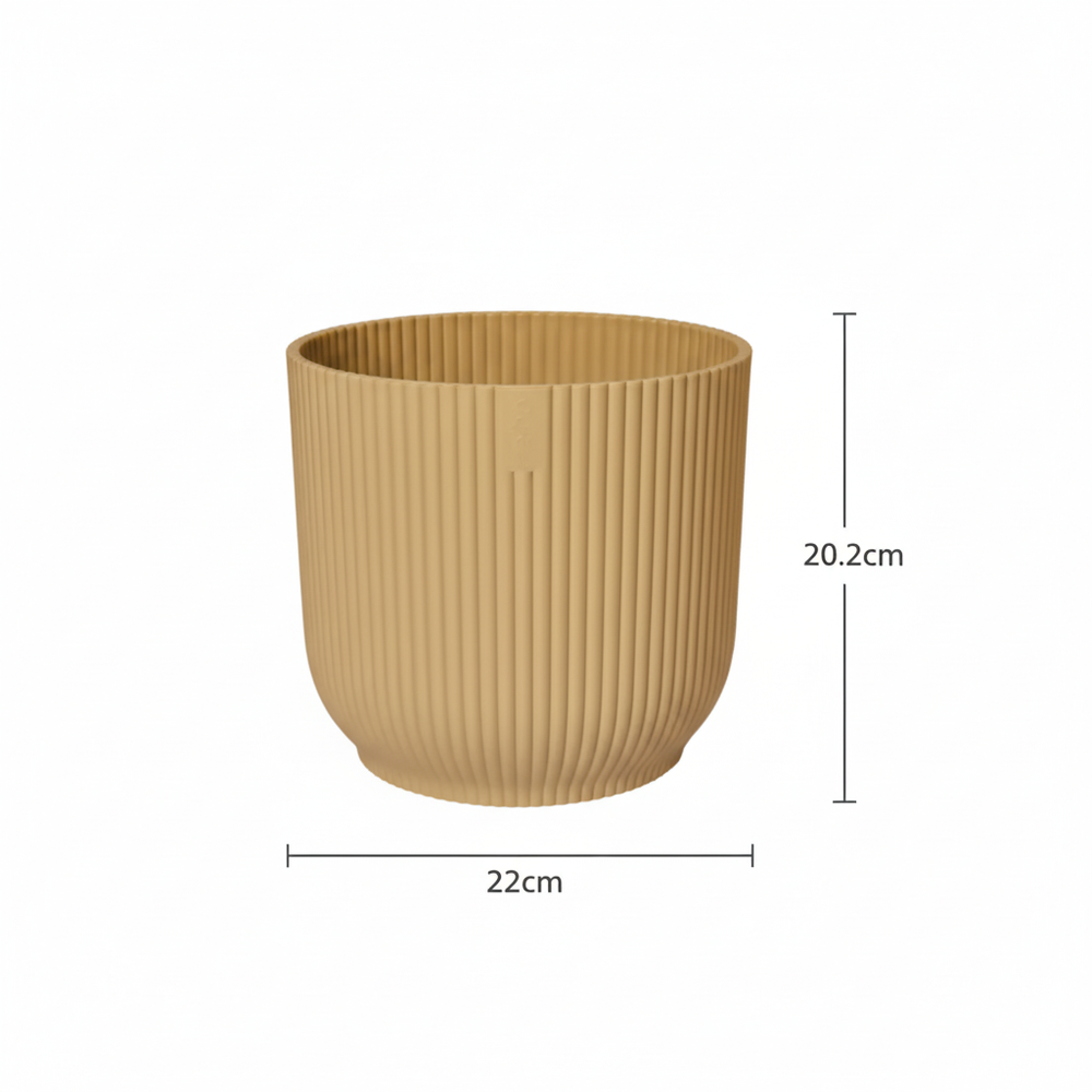 Elho Vibes Fold Gelb – Ø22cm
