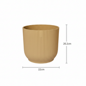 Elho Vibes Fold Gelb – Ø22cm