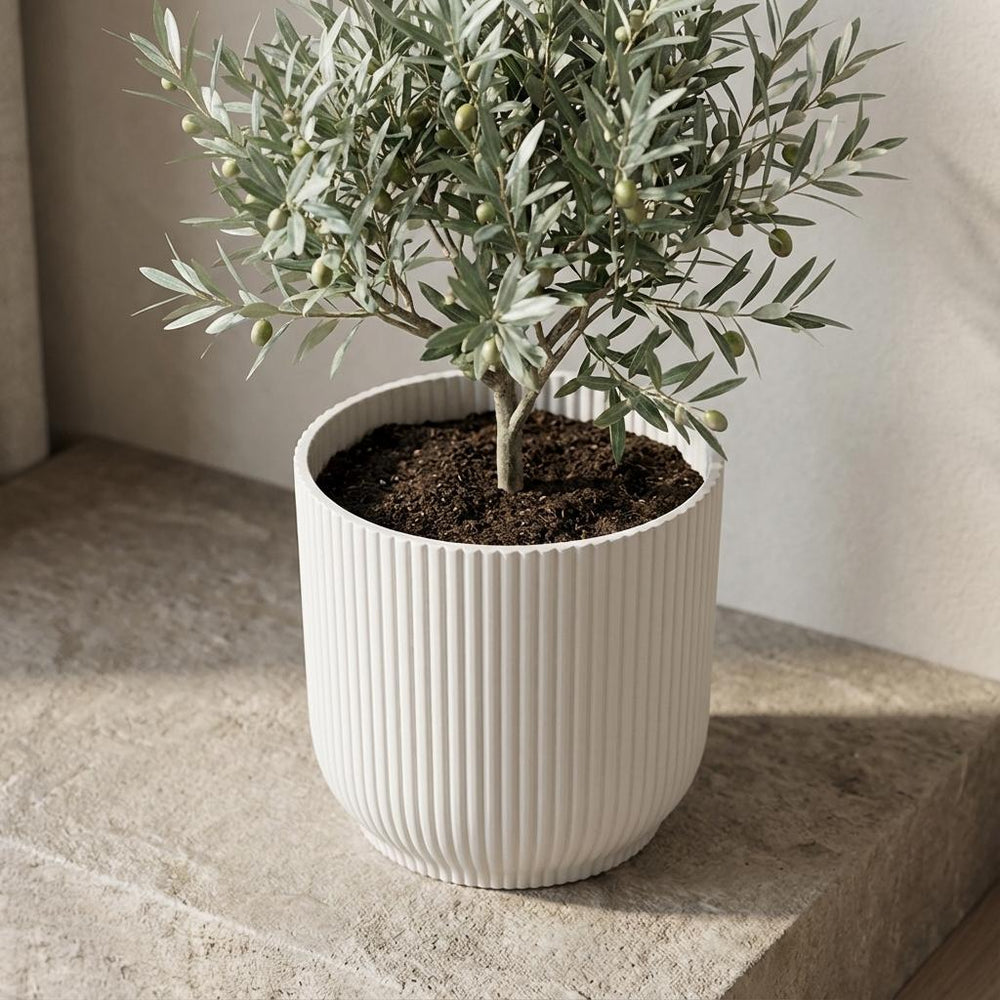 Elho Vibes Fold Weiß – Ø22cm