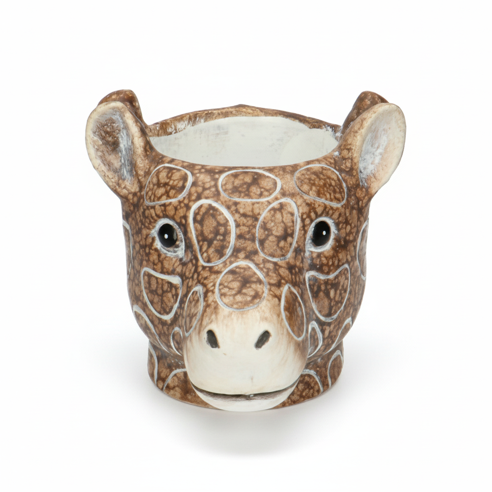 Übertopf Giraffe Braun – Ø14cm
