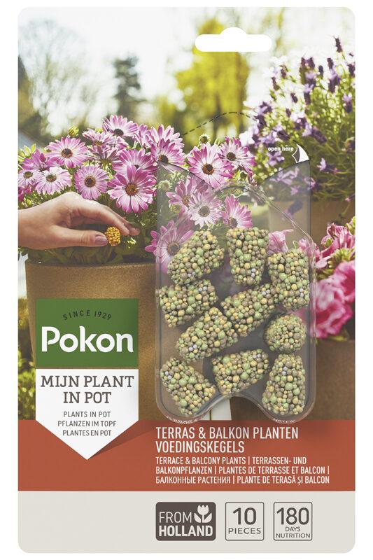 Nährstoffkegel Terrasse & Balkon – 40 Stück