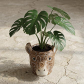 Übertopf Giraffe Braun – Ø14cm