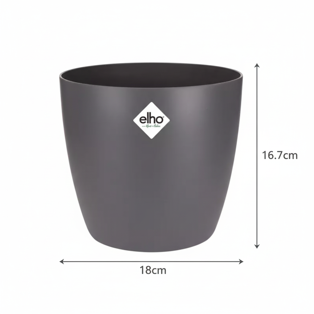 Elho Brussels Anthrazit – Ø18cm