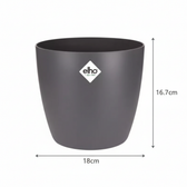 Elho Brussels Anthrazit – Ø18cm