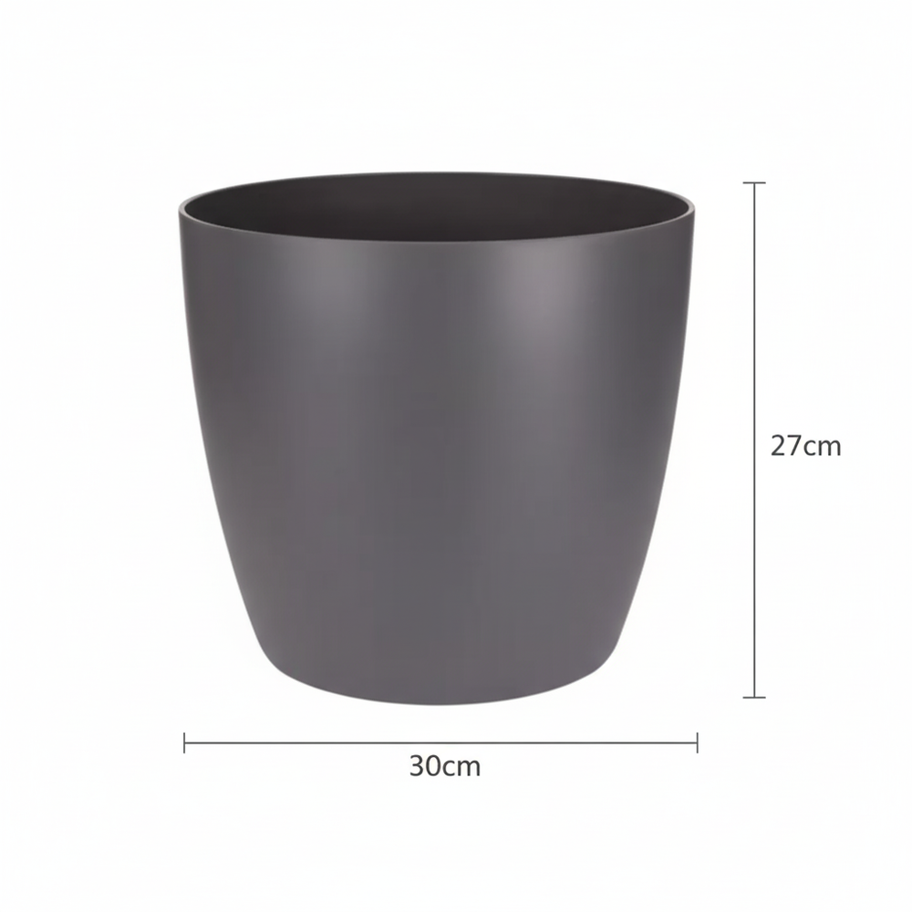 Elho Brussels Anthrazit – Ø30cm