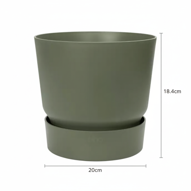 Elho Greenville Grün – Ø20cm Detail