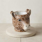 Übertopf Giraffe Braun – Ø14cm