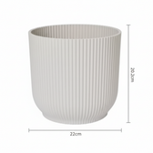 Elho Vibes Fold Weiß – Ø22cm