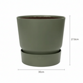 Elho Greenville Grün – Ø30cm