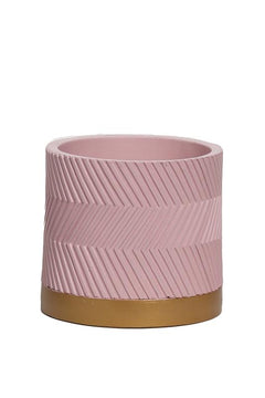 Groovy Rosa Matt – Ø15cm