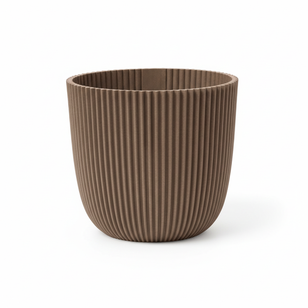 Nature Groove Warm Taupe – Ø17cm