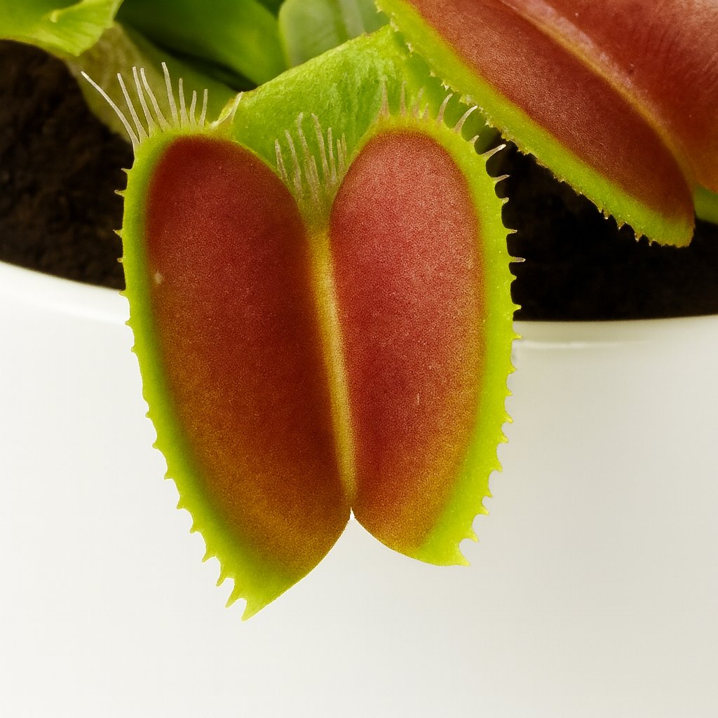 Venusfliegenfalle (Dionaea Muscipula) 12cm Nahaufnahme